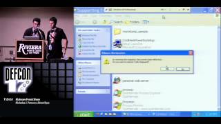 DEF CON 17 - Nicholas Percoco and Jibran Ilyas - Malware Freak Show