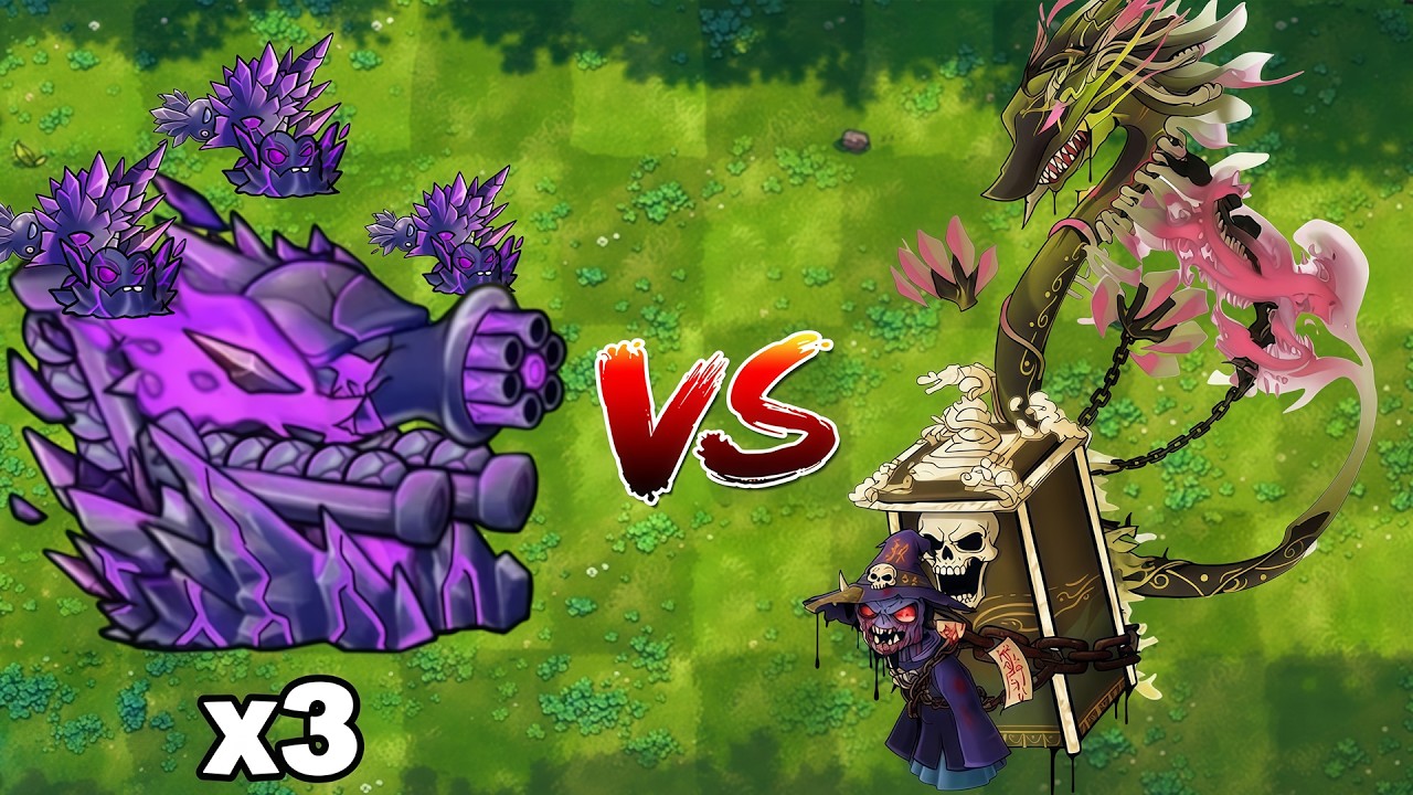 PVZ 1 Fusion 3.4 Challenge!! 3 Plant Fusion vs Enternal Zombie Boss - Who Will Win?