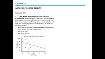 4.3 Modeling Linear Trends - Example 10