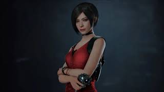 Resident Evil 2 OST - Ada Theme Music with gentle soft rain for chilling screenshot 4