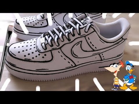 cartoon air force 1s