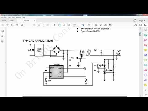 Video OB2273 IC dao động nguồn thông dụng (73T515) - youtube