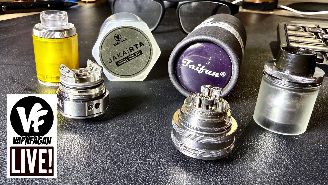 Lets Build some Atomizers! #live - YouTube