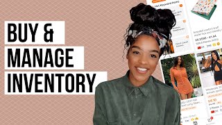 ONLINE STORE INVENTORY | How much inventory do I need to launch online boutique | Online store tips