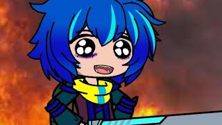 I thought it would be funny | everything's on fire (gacha fantasy OCs meme)