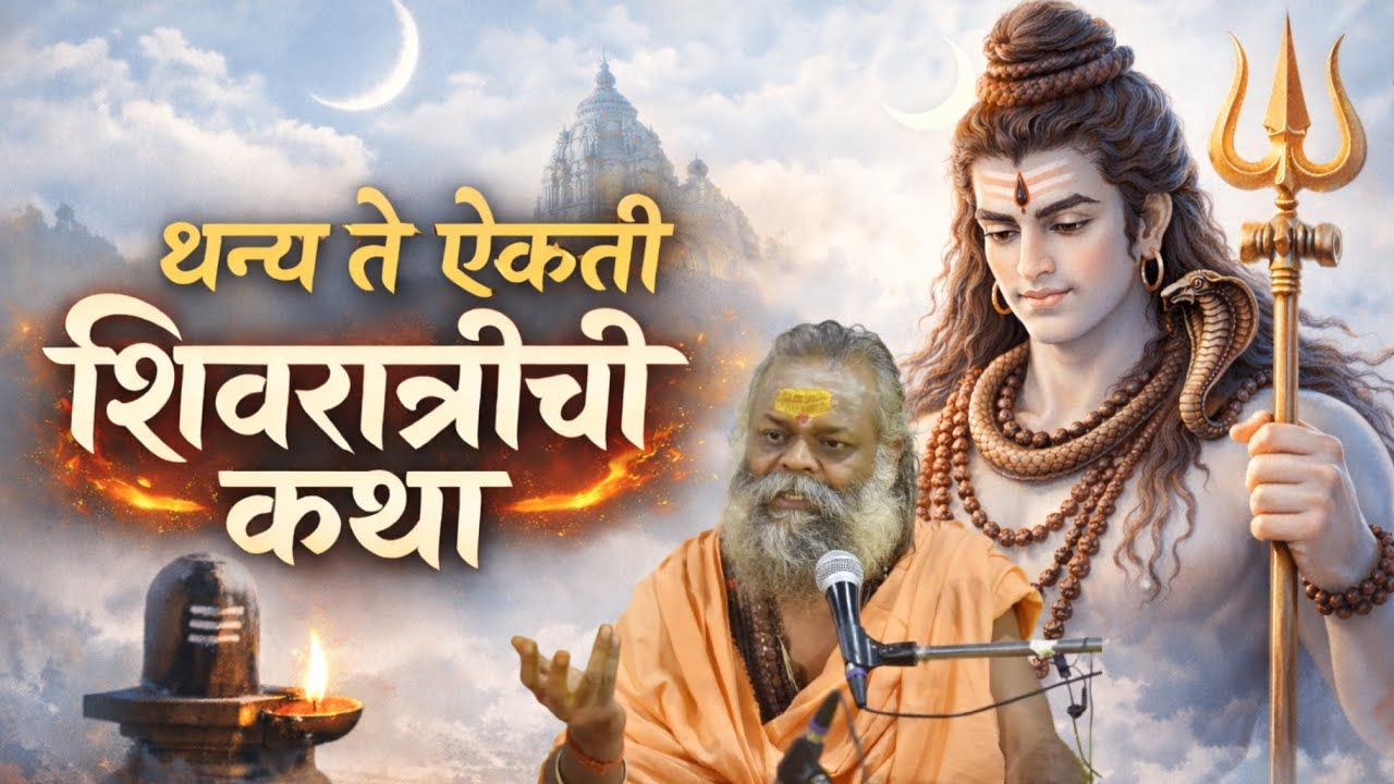 धन्य ते ऐकती शिवरात्रीची कथा | गायन स्वामी संतोषगिरीजी बाबा santoshgiriji baba gayan 