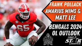 Cincinnati Bengals OL Coach Frank Pollack | Amarius Mims & Matt Lee Bengals New Offensive Lineman