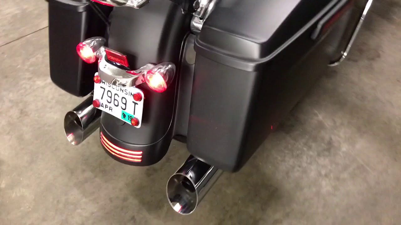 Jackpot Street Outlaw mufflers Inserts In 2017 Harley Road Glide