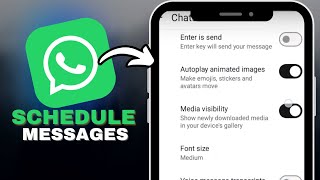 How to Schedule Messages on WhatsApp (Auto-Send Feature!) in SECONDS!