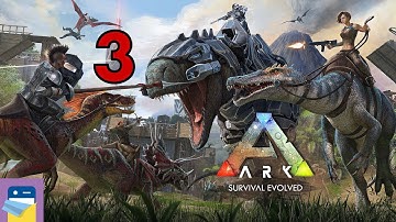 ARK: Survival Evolved - iOS / Android Gameplay Walkthrough Part 3 (by Studio Wildcard)