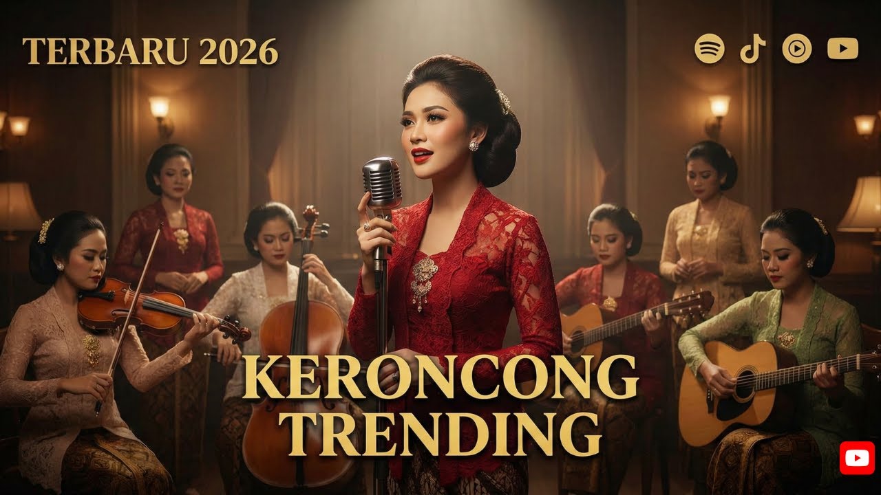 LIVE STREAM KERONCONG INDONESIA 2026 🎻 Keroncong Instrumental Lembut & Menenangkan