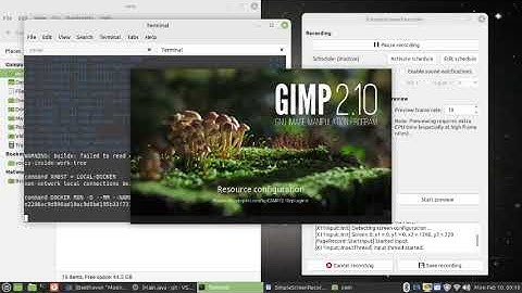 Docker desktop {{ ansible gimp alpine }} graphics editor