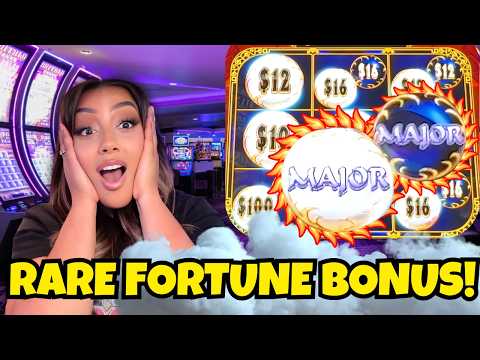 I Hit The RARE FORTUNE BONUS on The NEW Lion Link Slot Machine!