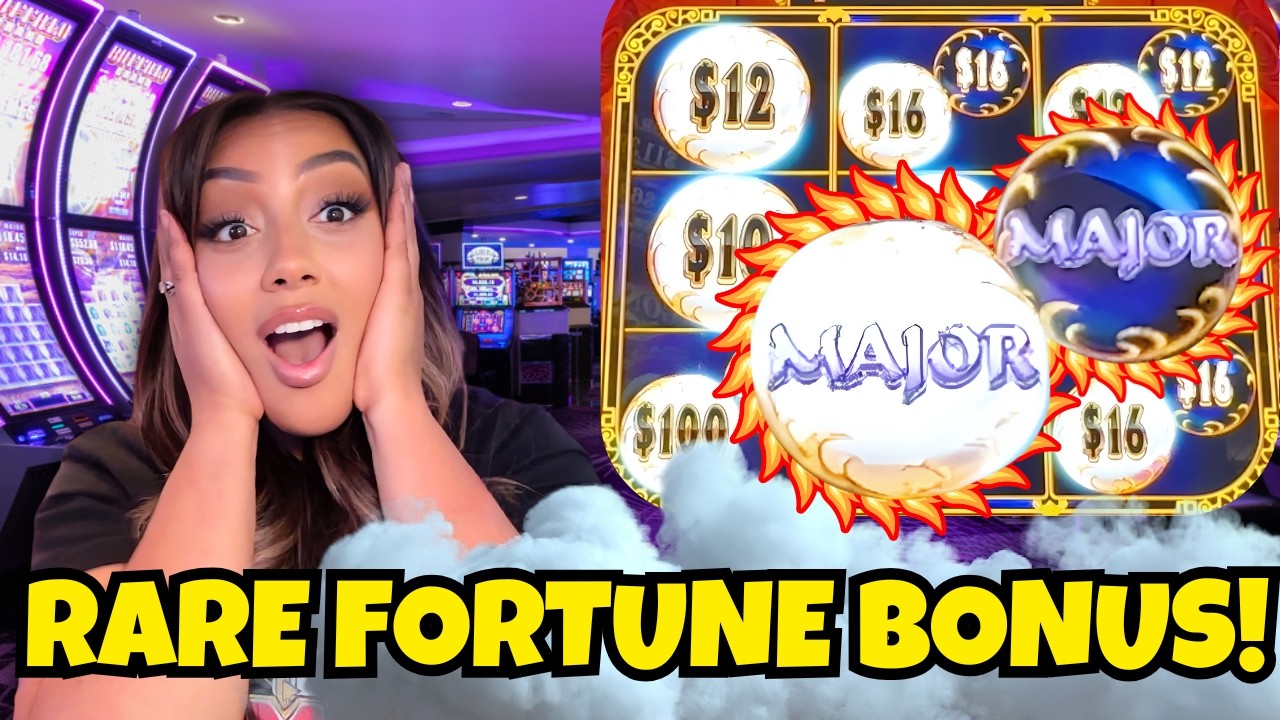 I Hit The RARE FORTUNE BONUS on The NEW Lion Link Slot Machine!