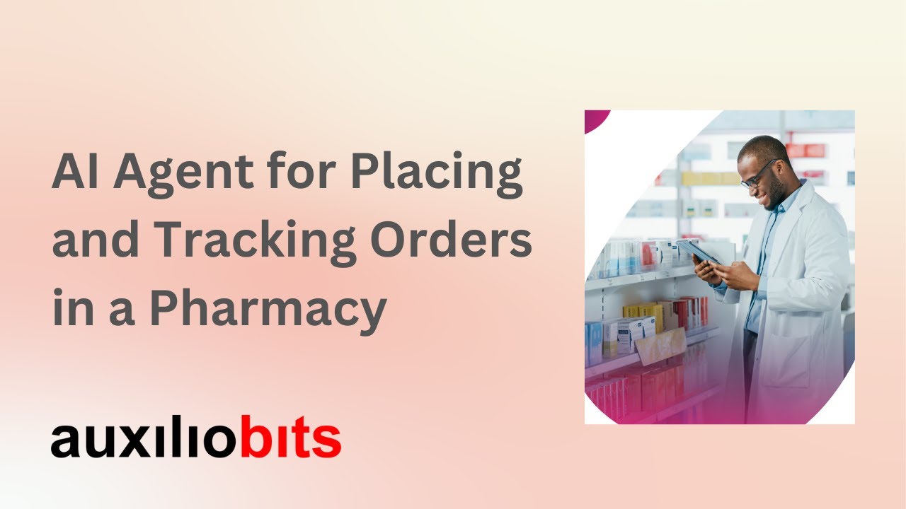 AI Assistant for Pharmacy Order Tracking & Placement | Seamless Medication Management