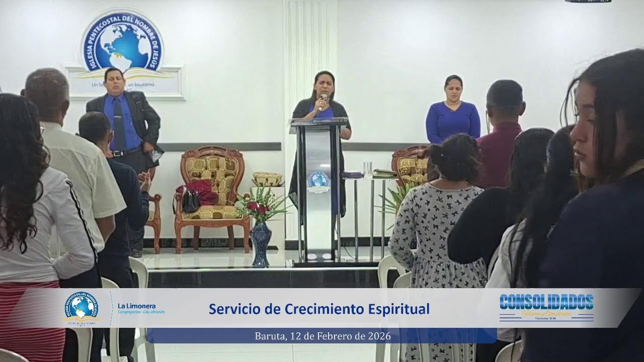 Servicio de Crecimiento Espiritual - 12 de Febrero 2026