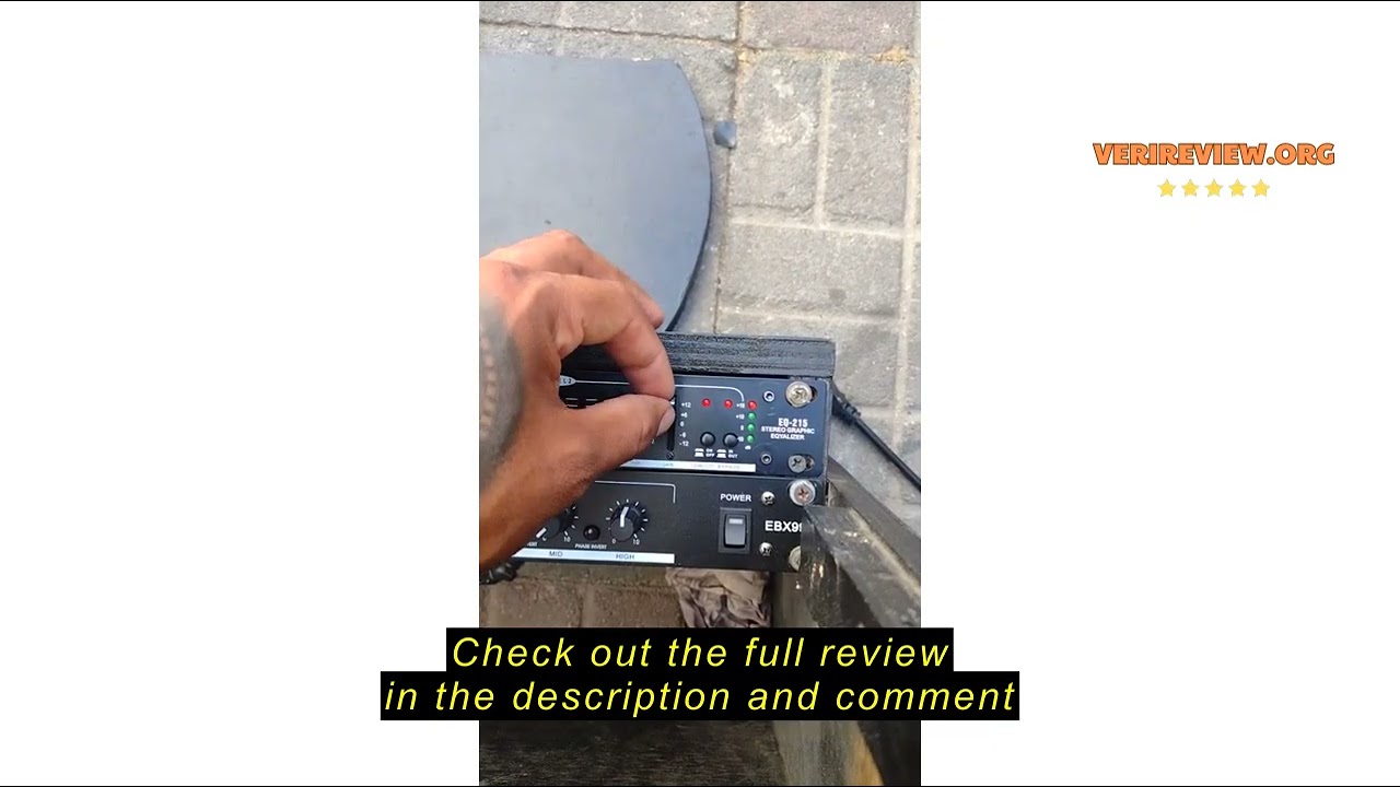 Review Btuty Audio Equalizer EQ-215 Dual Channel 15-Band Equalizer 1U Rack Mount 2-channel Stereo Gr