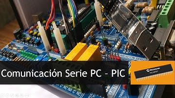 PIC16F877A Comunicación Serial RS232 . PIC - PC - PIC C COMPILER CCS - Jorge APC