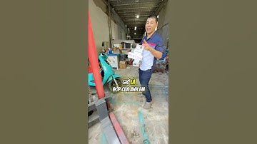 #VinhDC Giao máy pin cho xưởng máy CNC, dán cạnh gỗ