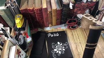 Curved Spine For Junk Journals Process Video Part One