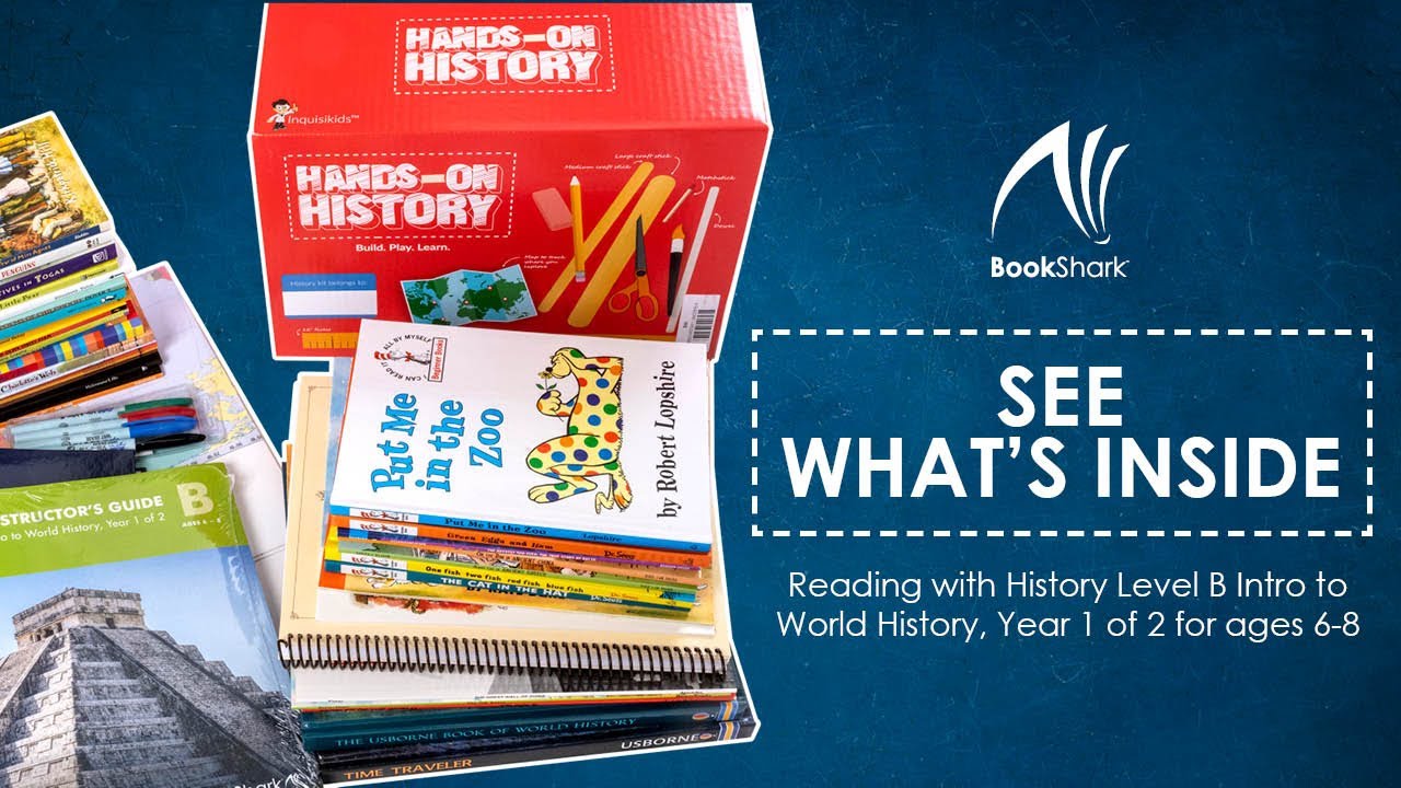 BookShark Reading with History Level B Intro to World History, Year 1