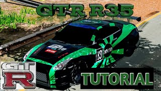 Tutorial how to make design GTR R35 | Car Parking Multiplayer