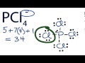 Valence Electrons in PCl4-