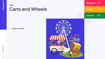 Chapter 8 | Carts and Wheels | Draw a Circle | Math | Class 4 | NCERT