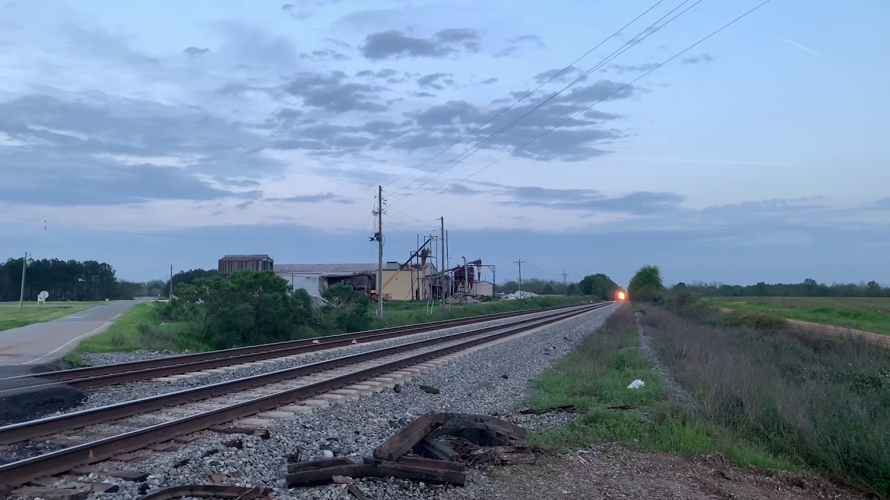 CSX Q026 at Lilly, at sunset YouTube
