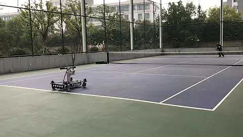 World's First-Ever Real Tennis Robot - DayDayNews