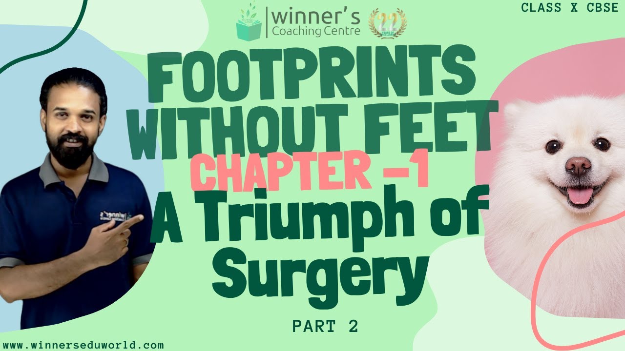 10TH CBSE || ENGLISH | FOOTPRINTS WITHOUT FEET | CH:1 | A TRIUMPH OF SURGERY | PART 2 || SULIL SIR - 10TH CBSE || ENGLISH | FOOTPRINTS WITHOUT FEET | CH:1 | A TRIUMPH OF SURGERY | PART 2 || SULIL SIR