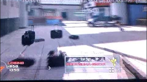 Terminal Throwing knife cross map -Mw2