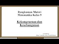 Kuis Matematika: Kongruen dan Kesebangunan