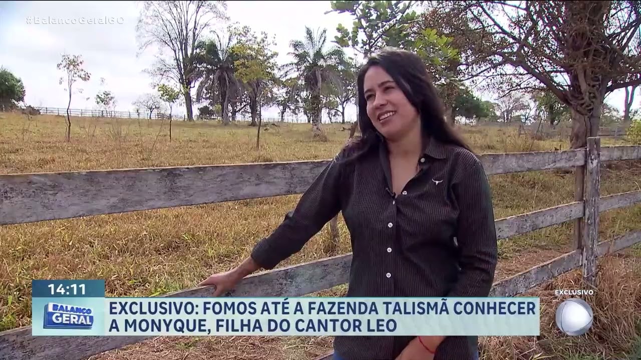 Exclusivo: fomos até a fazenda talismã conhecer a Monyque, filha do cantor Leonardo