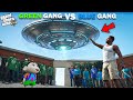 Franklin Blue Gang Vs Shinchan Green Gang Alien Spaceship Challenge In GTA 5!