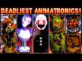 FNAF Strongest Animatronics RANKED! Five Nights at Freddy's Most Dangerous Animatronics Explained