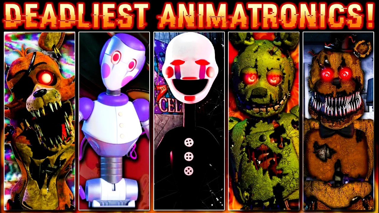 The MOST DANGEROUS Animatronic In FNAF EXPLAINED! - YouTube