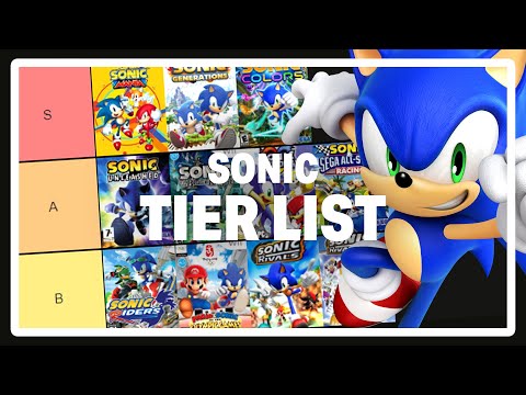 Sonic games tier list