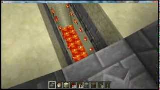 2xN Hidden Piston Trap Door - Stone Red Son Redstone Tutorials