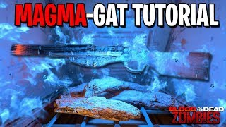 How To Build The MAGMAGAT in BLOOD OF THE DEAD (Call of Duty Black Ops 4 Zombies Gameplay Tutorial)