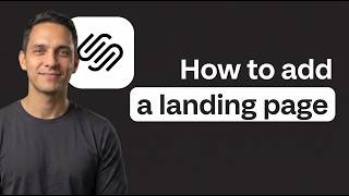 How to Add a Landing Page on Squarespace (2026 Method)