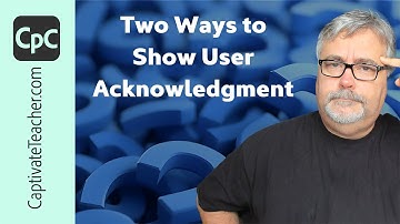 Two Ways to Show User Acknowledgment with Advanced Actions & Timeline