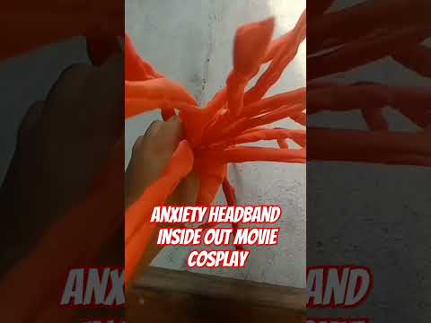 Halloween party na Anxiety inside out cartoon cosplay costume insideout2 by Ruth Ilongga