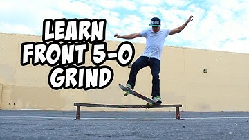 Tutorial: Frontside 5-0 Grind Square Rail