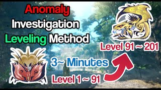 Lv1 to Lv200 Anomaly Investigation Leveling Guide w/ Light Bowgun in Sunbreak