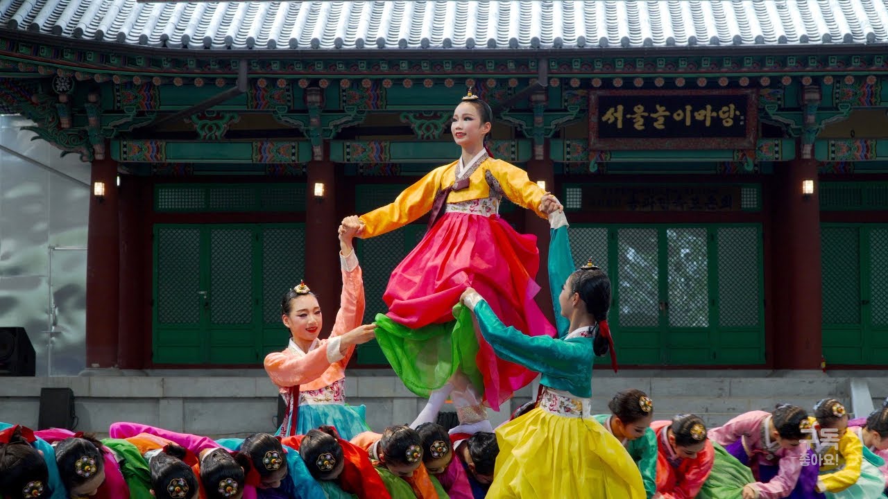 [강강술래] 선화예술학교 - 2019 서울놀이마당 Korean Folk Dance: ganggangsulrae | 4K UHD