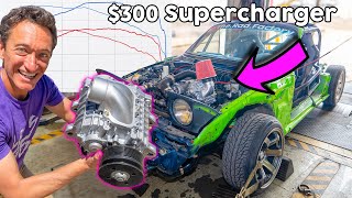 $300 Amazon Supercharger Hits The Dyno (Shocking Results)