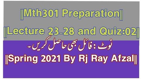 mth301 quiz 2 2022,mth301 quiz 2,mth301 quiz no 2 2022,mth301 quiz,mth301 quiz 2 solution 2022,