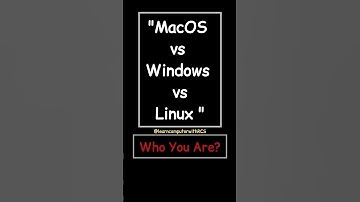 Why Linux? "Windows vs macOS vs Linux — Who Are You?" #shorts @LearnComputerWithRCS