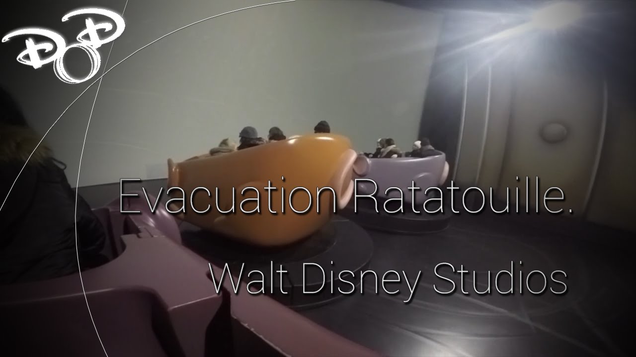 [IRL] Evacuation de Ratatouille aux Walt Disney Studios ! Backstage et 101 !